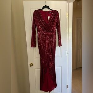 Sequin formal gown